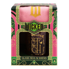 Set Taza de cristal + Calcetines Glinda Wicked